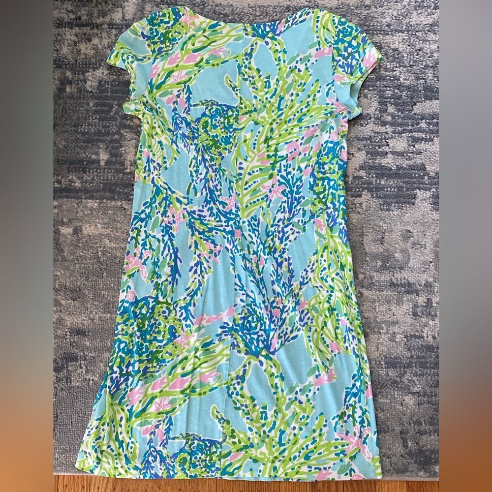 Lilly Pulitzer Skye Blue Heaven Brewster dress SZ Small - Picture 2 of 4